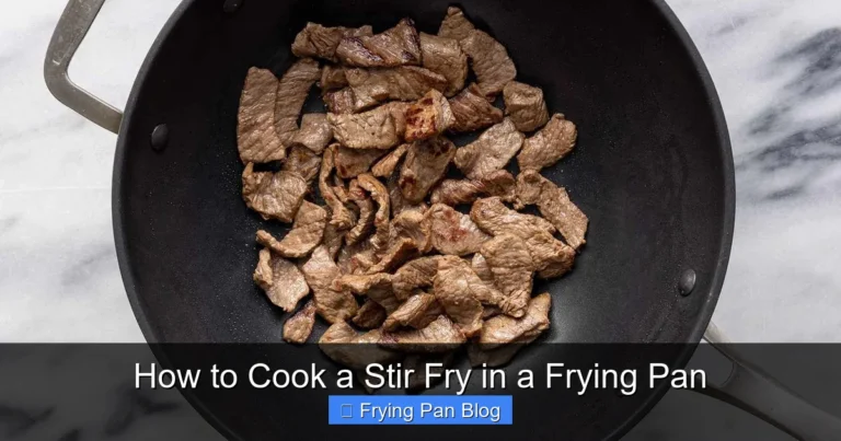 How to Cook a Stir Fry in a Frying Pan