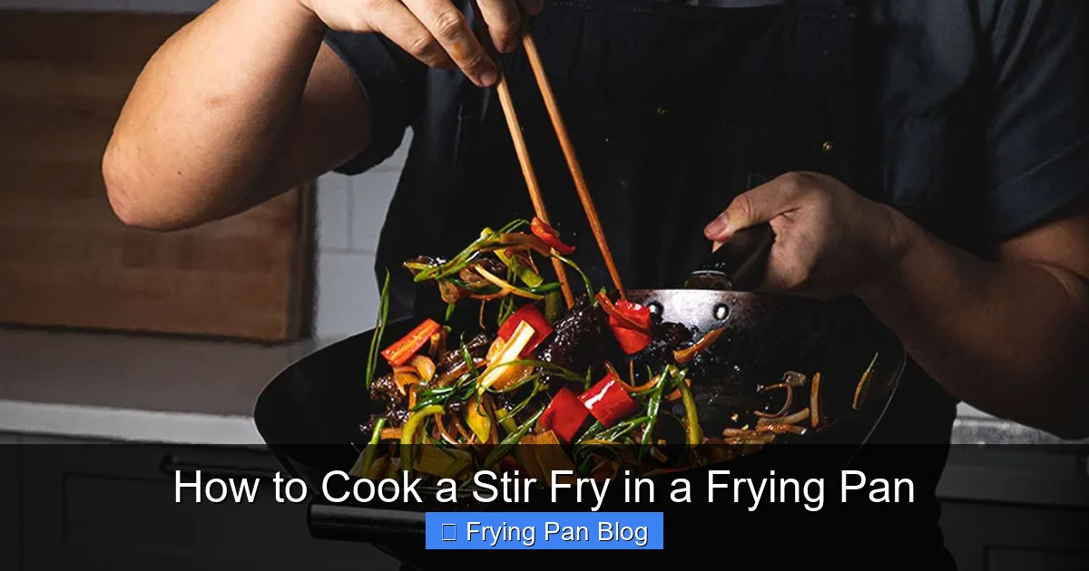 How to Cook a Stir Fry in a Frying Pan
