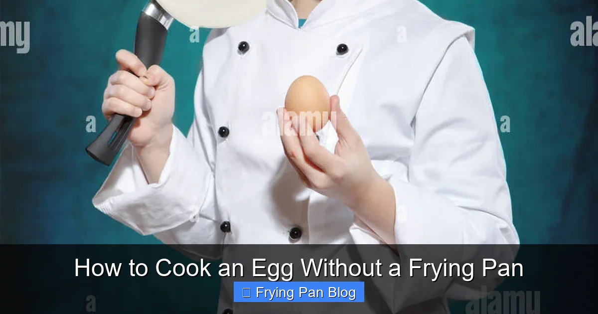 How to Cook an Egg Without a Frying Pan