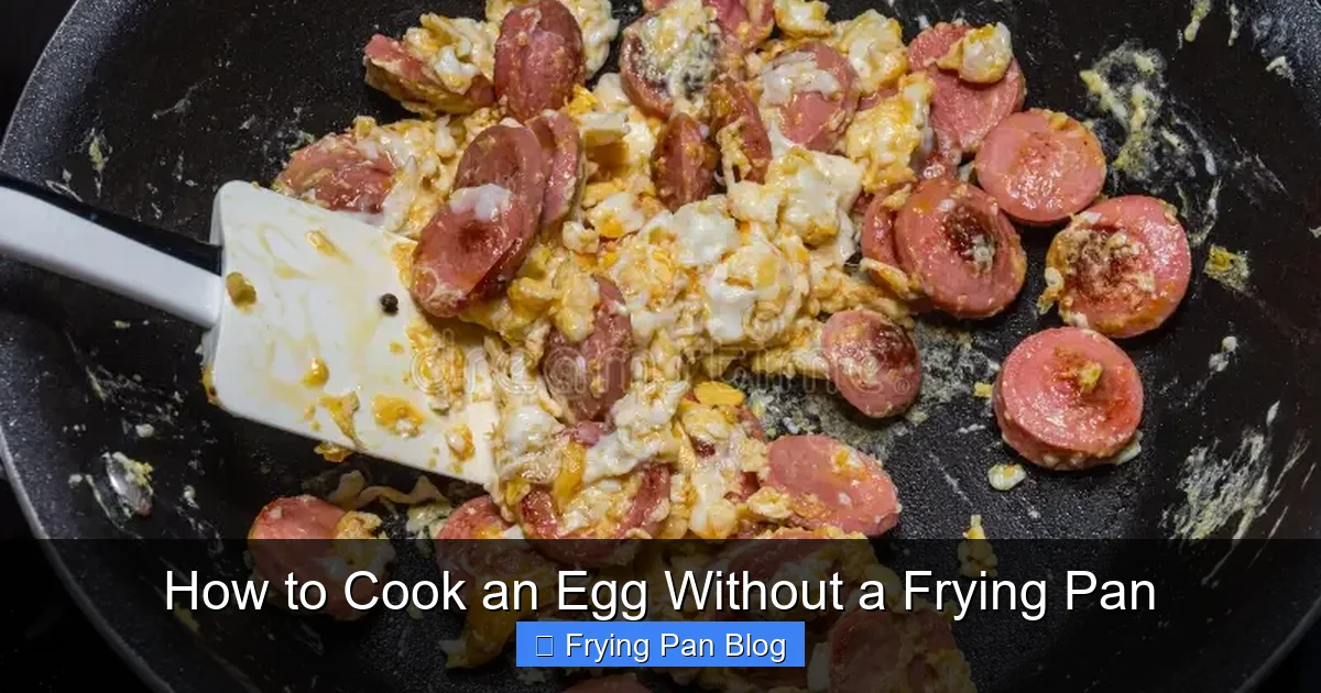 How to Cook an Egg Without a Frying Pan