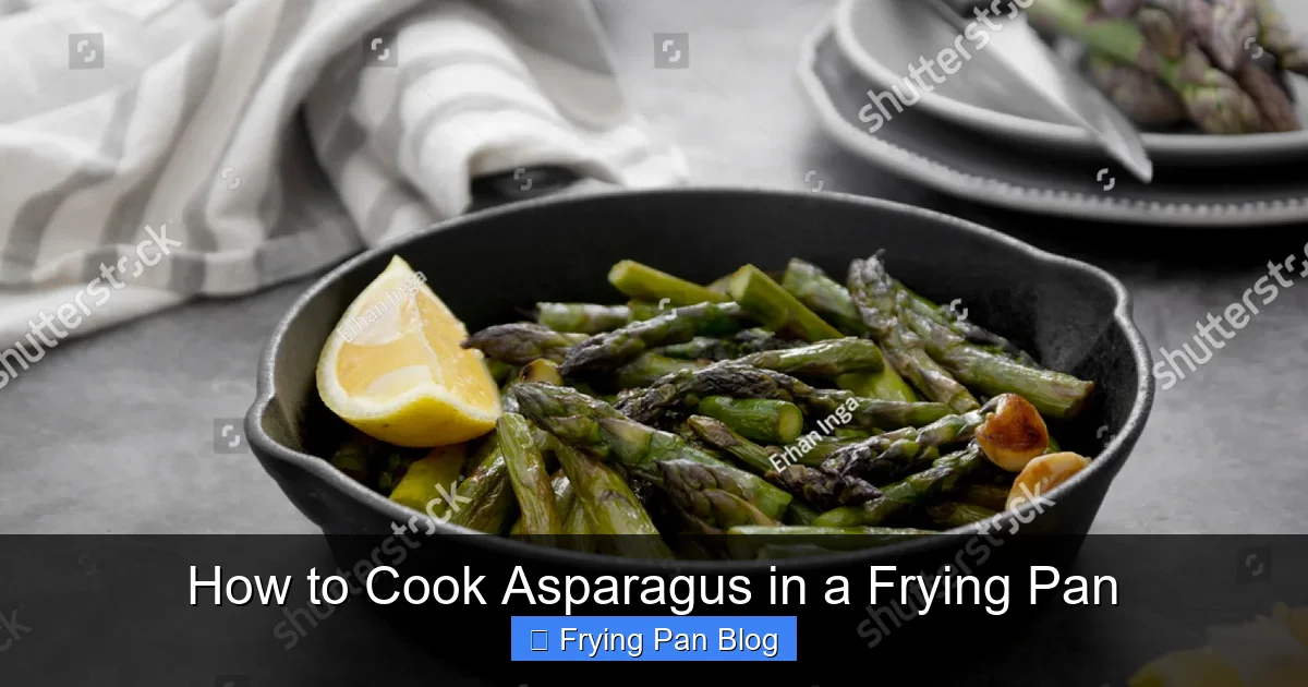 How to Cook Asparagus in a Frying Pan