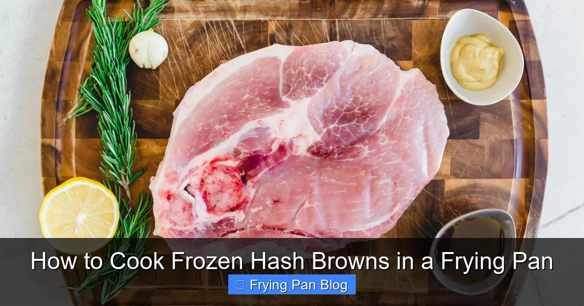 How to Cook Frozen Hash Browns in a Frying Pan