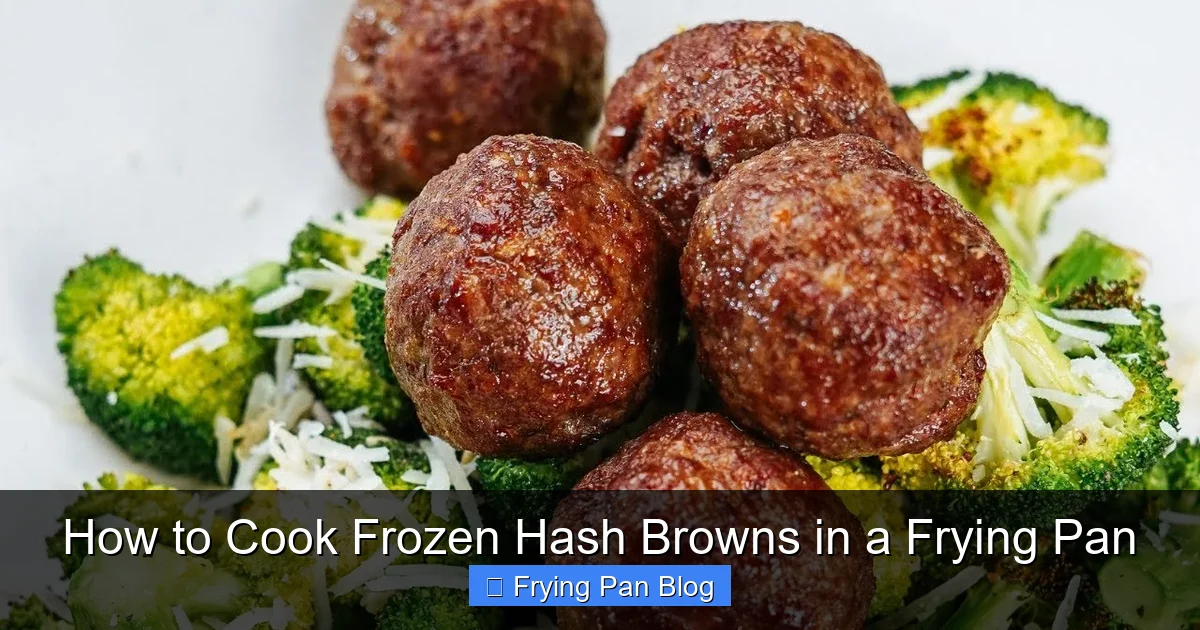 How to Cook Frozen Hash Browns in a Frying Pan