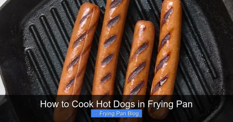 How to Cook Hot Dogs in Frying Pan