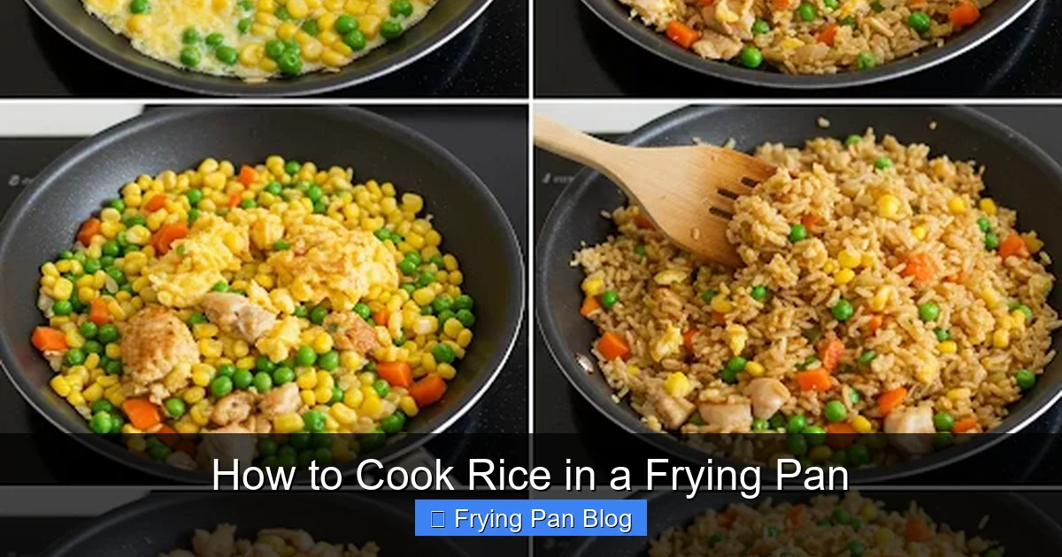 How to Cook Rice in a Frying Pan