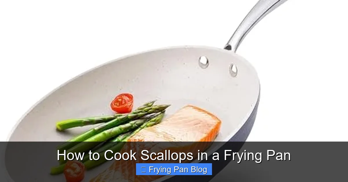 How to Cook Scallops in a Frying Pan