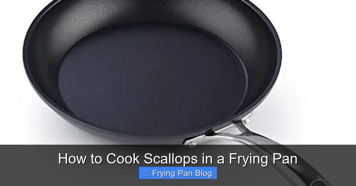 How to Cook Scallops in a Frying Pan