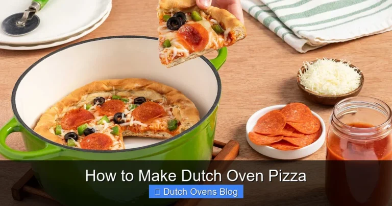 How to Make Dutch Oven Pizza