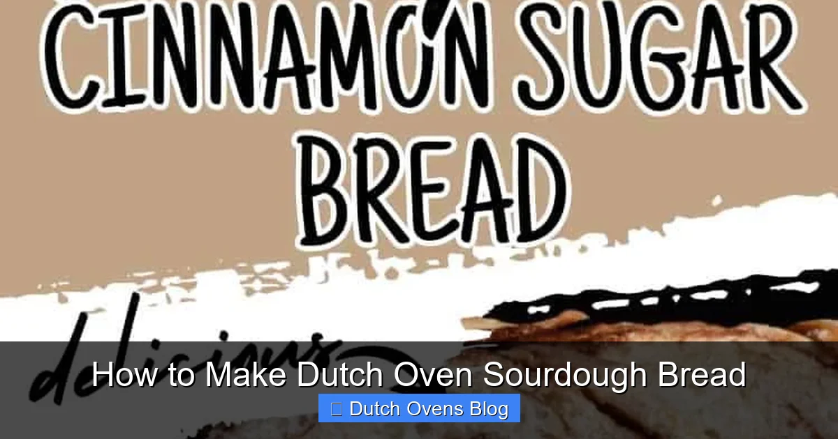 How to Make Dutch Oven Sourdough Bread