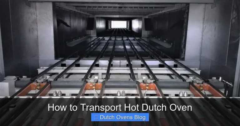 How to Transport Hot Dutch Oven