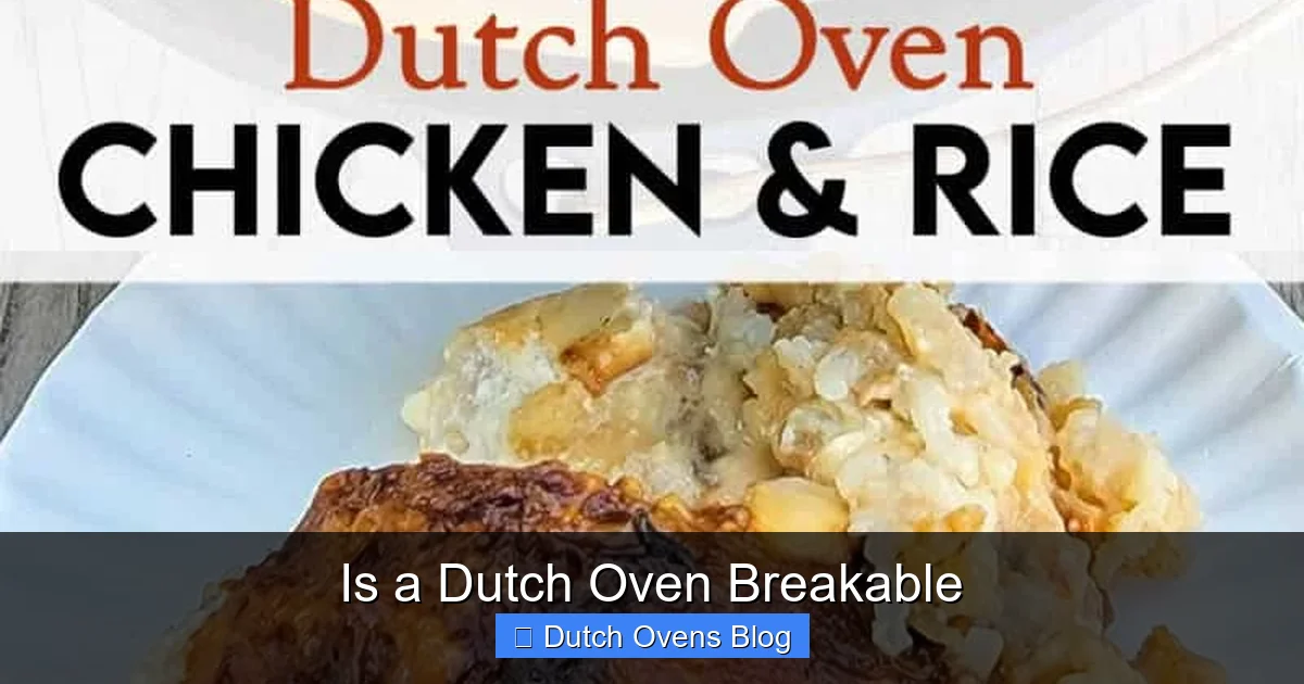 Is a Dutch Oven Breakable