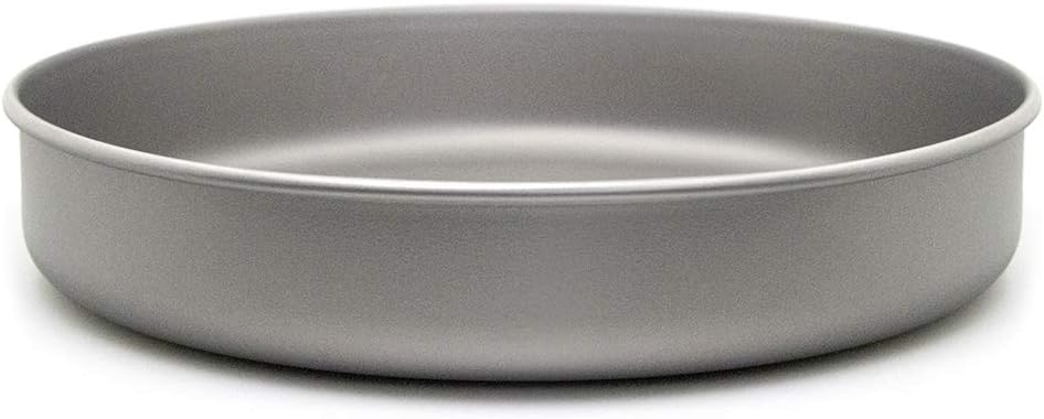 Lixada Ultralight Titanium Frypan for Outdoor Camping and Hiking, 750/