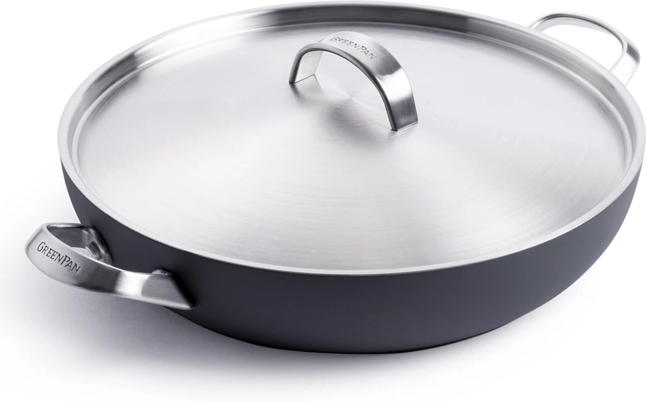 GreenPan Paris Pro 11" Hard Anodized Healthy Ceramic Nonstick Frying P