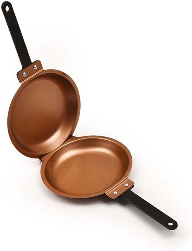 Nonstick Double-Sided Flip Frying Pan for Pancakes and Omelettes, Suit
