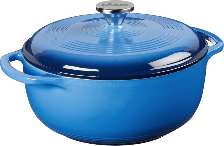 Lodge 4.5 Quart Enameled Cast Iron Dutch Oven Review 2026: Durable & Versatile C