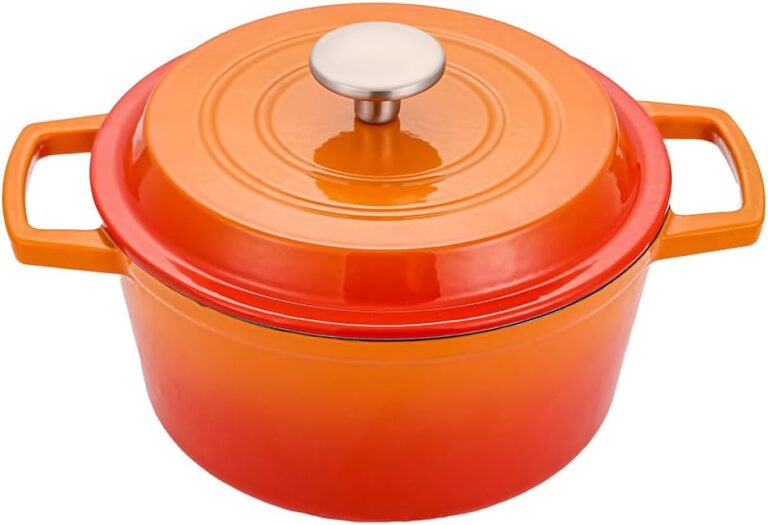 4.2 Quart Cast Iron Dutch Oven Review 2026: Durable Enameled Non-Stick Cookware