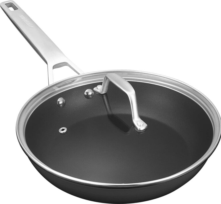 MsMk 12 1/2 Inch Non Stick Frying Pan Review 2026: Durable Titanium Ceramic Skil