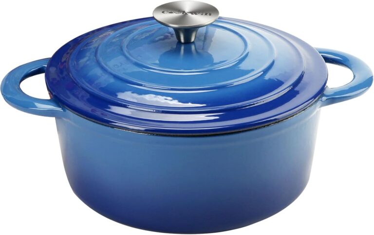 5 QT Cast Iron Dutch Oven Review 2026: Durable Enameled Pot for Baking & Braisin