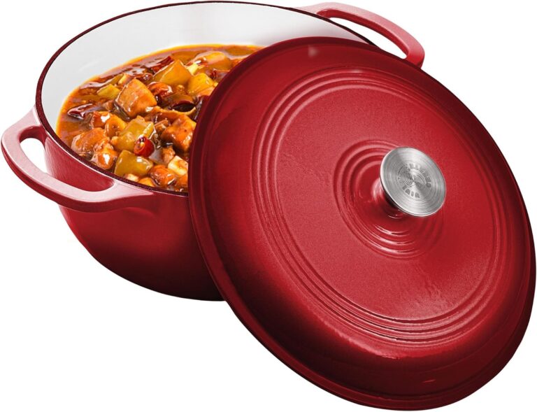 Vivicreate 6 Quart Enamel Cast Iron Dutch Oven Review 2026: Durable Enameled Coo