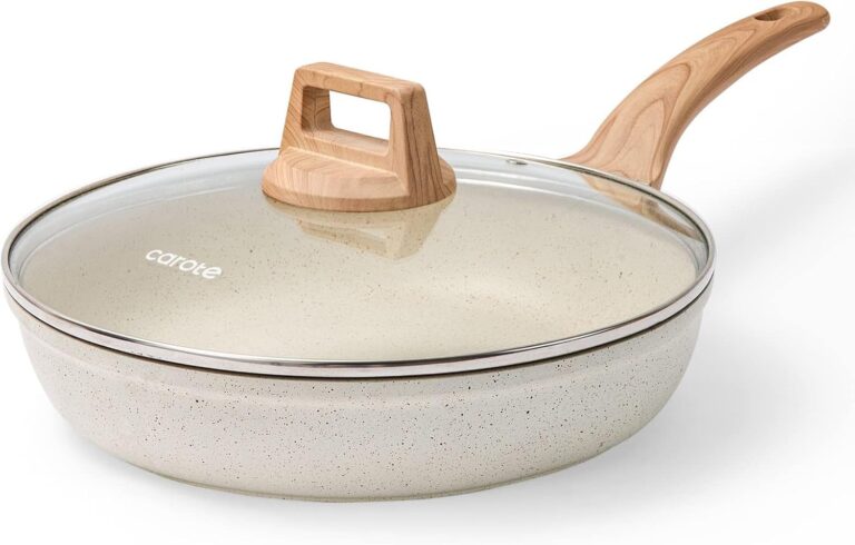 CAROTE Non Stick Frying Pan Skillet Review 2026: Durable 10″ Granite Cookware