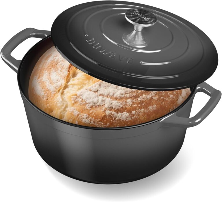 Nuwave 6QT Enameled Cast Iron Dutch Oven Review 2026: Durable & Rust-Resistant P