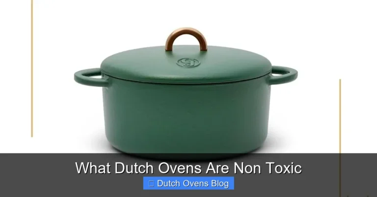 What Dutch Ovens Are Non Toxic
