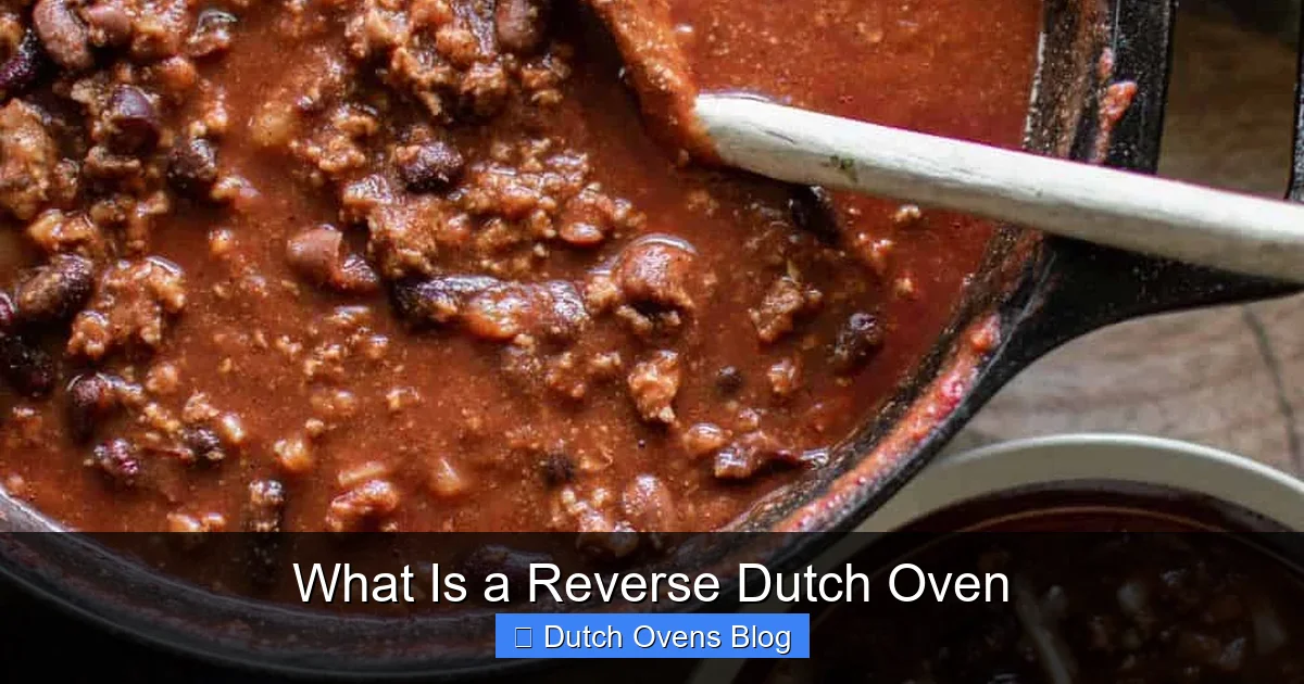 What Is a Reverse Dutch Oven