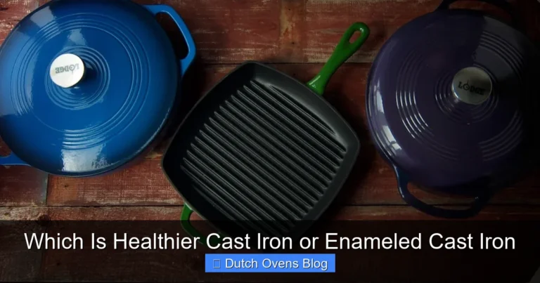 Which Is Healthier Cast Iron or Enameled Cast Iron