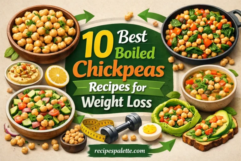 10 Best Boiled Chickpeas Recipes for Weight Loss