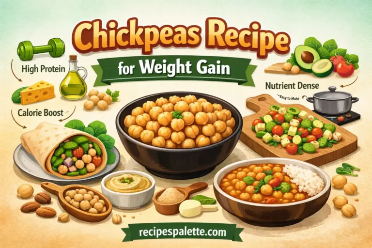 Chickpeas Recipe for Weight Gain