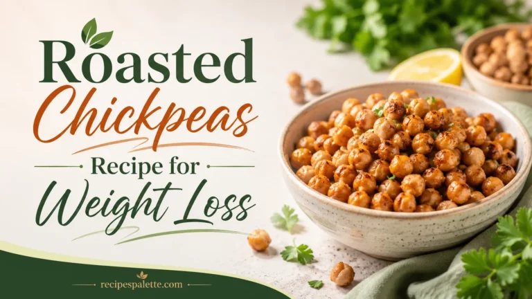 Roasted Chickpeas Recipe for Weight Loss