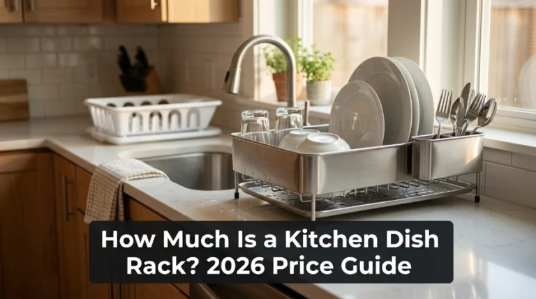 How Much Is a Kitchen Dish Rack 2026 Price Guide