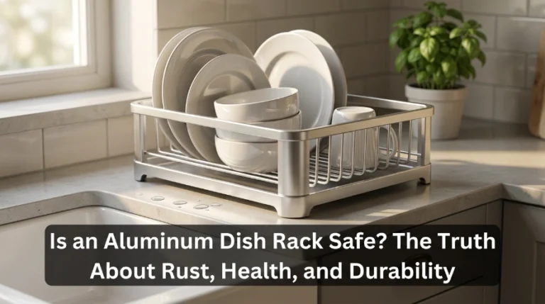 Is an Aluminum Dish Rack Safe