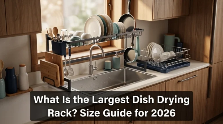 What Is the Largest Dish Drying Rack Size Guide for 2026