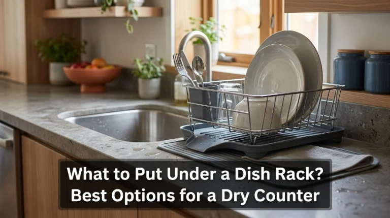 What to Put Under a Dish Rack Best Options for a Dry Counter