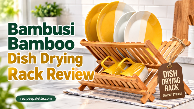Bambusi Bamboo Dish Drying Rack Review