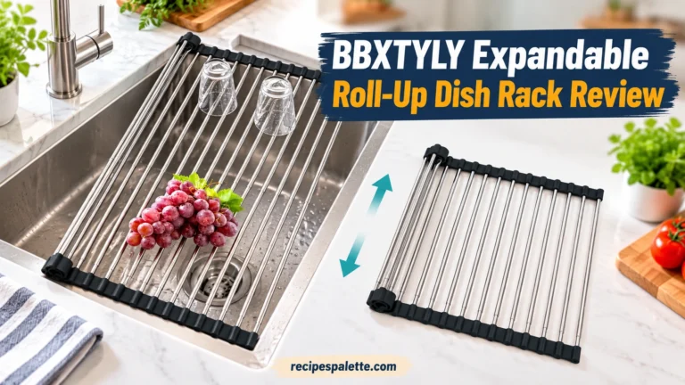 BBXTYLY Expandable Roll-Up Dish Rack Review