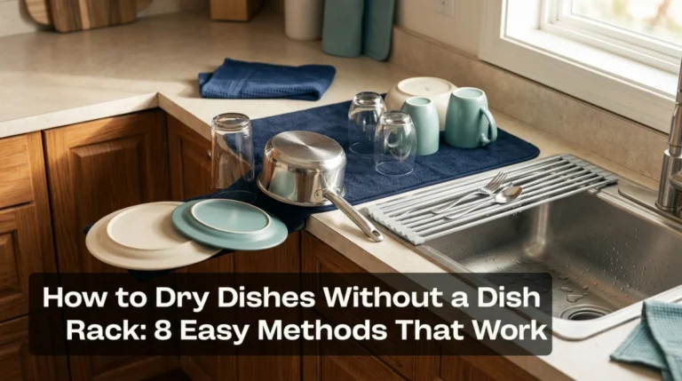 How to Dry Dishes Without a Dish Rack 8 Easy Methods That Work