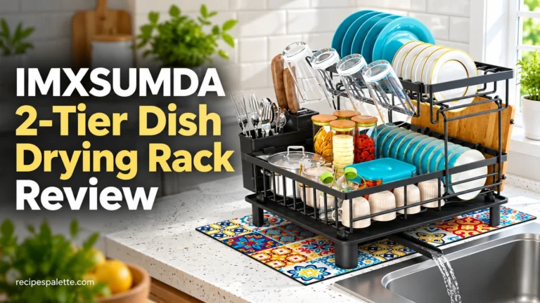 IMXSUMDA 2-Tier Dish Drying Rack Review
