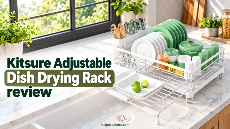 Kitsure Adjustable Dish Drying Rack Review