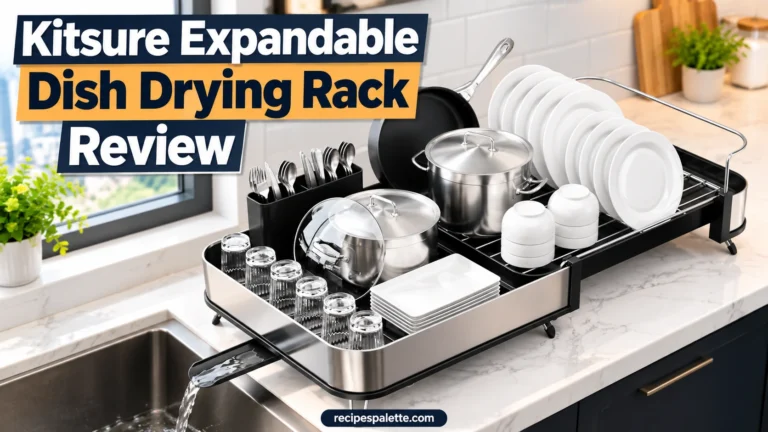 Kitsure Expandable Dish Drying Rack Review