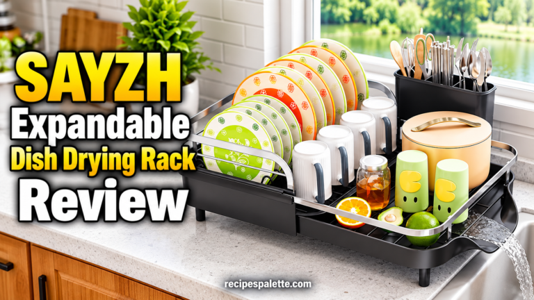 SAYZH Expandable Dish Drying Rack Review
