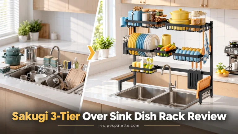 Sakugi 3-Tier Over Sink Dish Rack Review