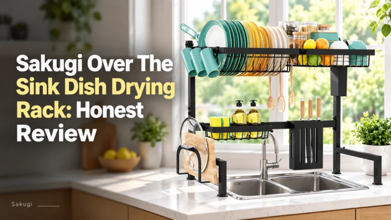 Sakugi Over The Sink Dish Drying Rack Honest Review