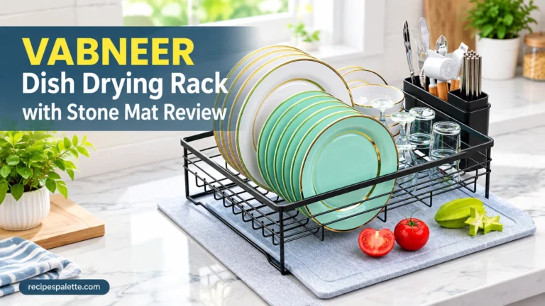 VABNEER Dish Drying Rack with Stone Mat Review