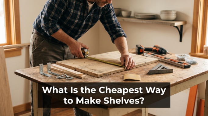 What Is the Cheapest Way to Make Shelves