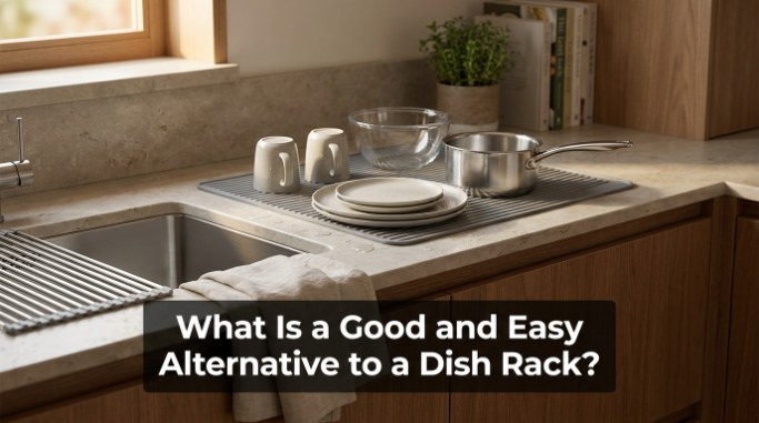 What Is a Good and Easy Alternative to a Dish Rack?