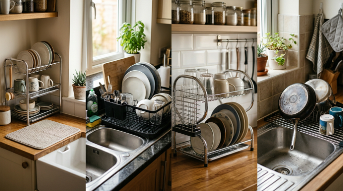 Dish Rack Dimensions by Type