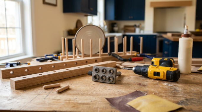 Useful Products for Building a DIY Dish Organizer