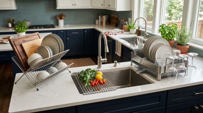 Dish Racks I’d Choose for Flexible Use